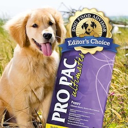 Puppy Dog Food: PRO PAC Ultimates Puppy Chicken & Brown Rice Formula